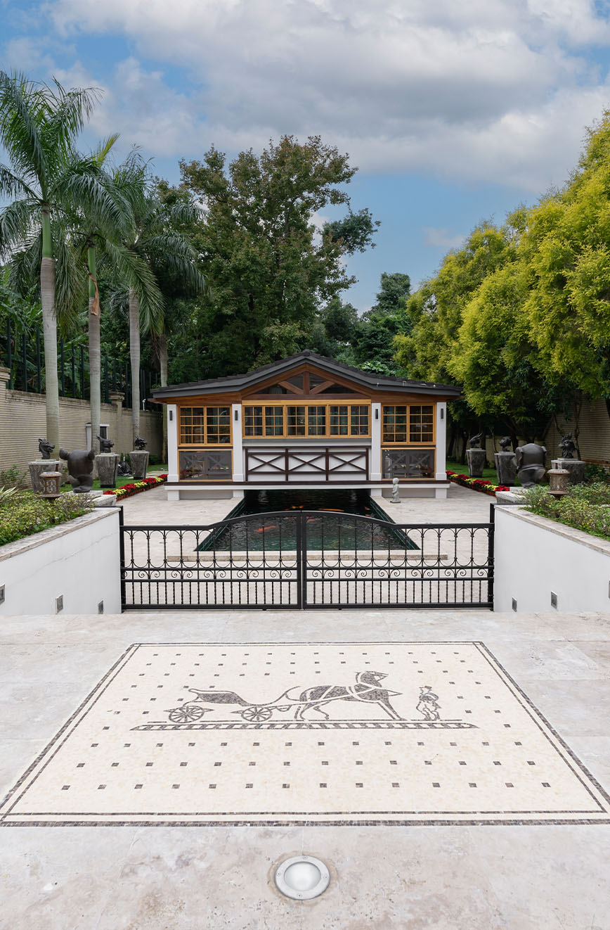 Royal Oaks interior design project Left vertical image 5